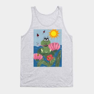 THE Frog And The Fly Painting Tank Top